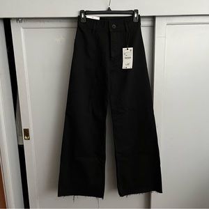 Zara Marine Straight High Rise Jeans